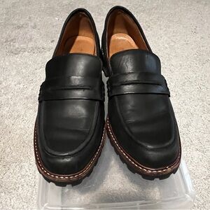 MADEWELL Corinne Lug Sole Loafer Size 7.5